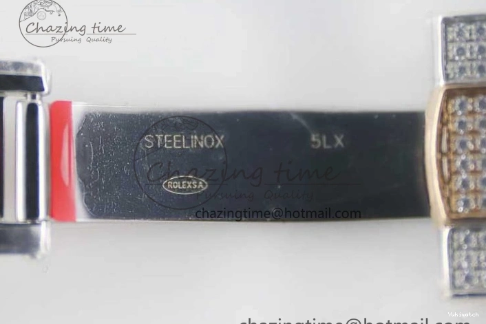 Markers Dial SS Edition A2824 Best Arabic Full on RG 41 Diamonds Bracelet TWF 1:1 Datejust 0313